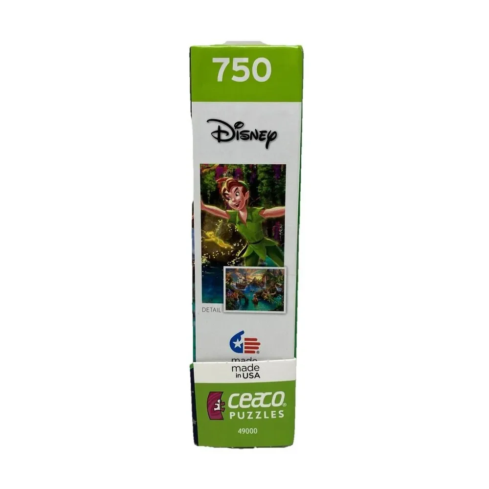 Disney Thomas Kinkade Peter Pan‎ Neverland Puzzle 750 Pc Fantasy Collectible